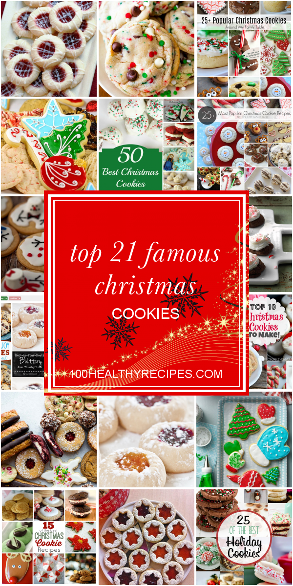 Top 21 Famous Christmas Cookies – Best Diet and Healthy Recipes Ever